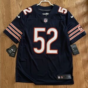 Nike On Field Chicago Bears Jersey Mens Medium Khalil Mack Blue